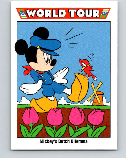 1991 Impel Walt Disney #203 Mickeys Dutch Dilemma   V42027