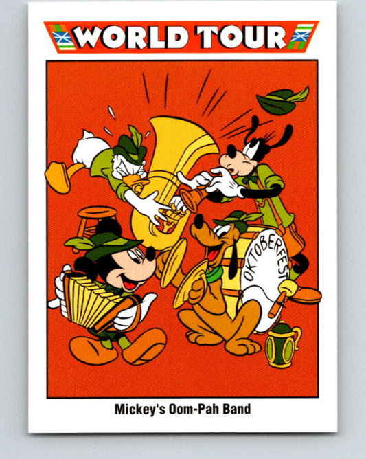 1991 Impel Walt Disney #207 Mickeys OomPah Band   V42030