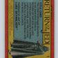 1983 Topps Star Wars Return Of The Jedi #1 Title Card   V42039