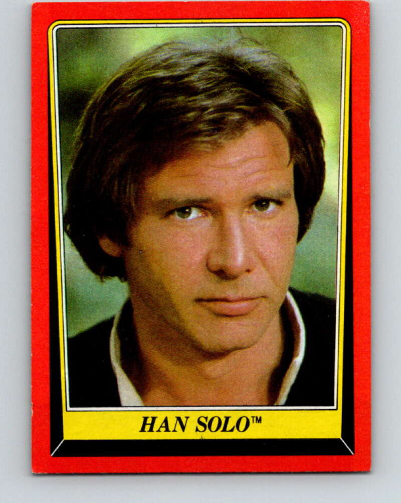 1983 Topps Star Wars Return Of The Jedi #4 Han Solo   V42040