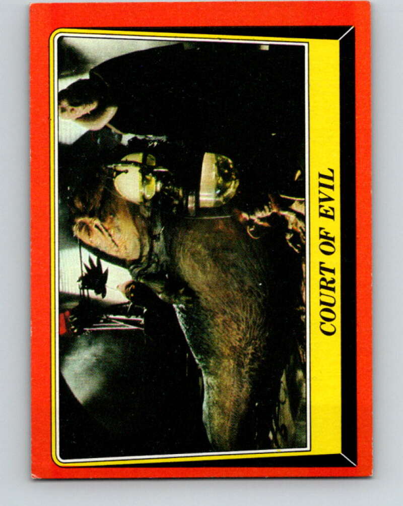 1983 Topps Star Wars Return Of The Jedi #13 Court of Evil   V42051