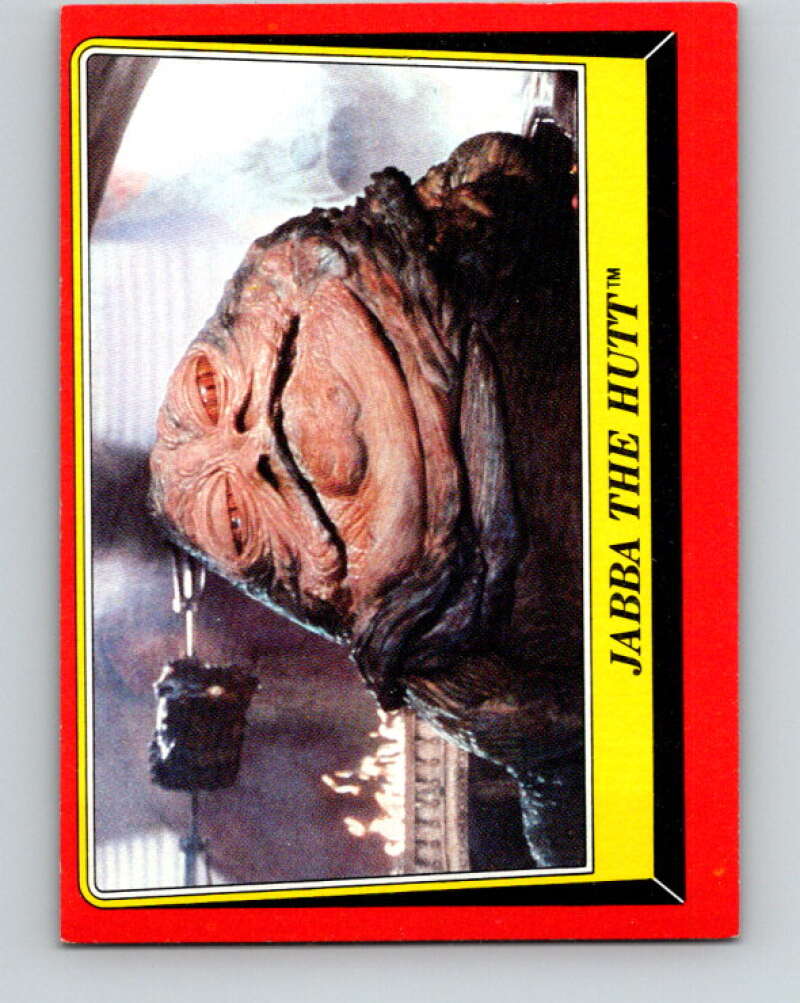 1983 Topps Star Wars Return Of The Jedi #14 Jabba the Hutt   V42052