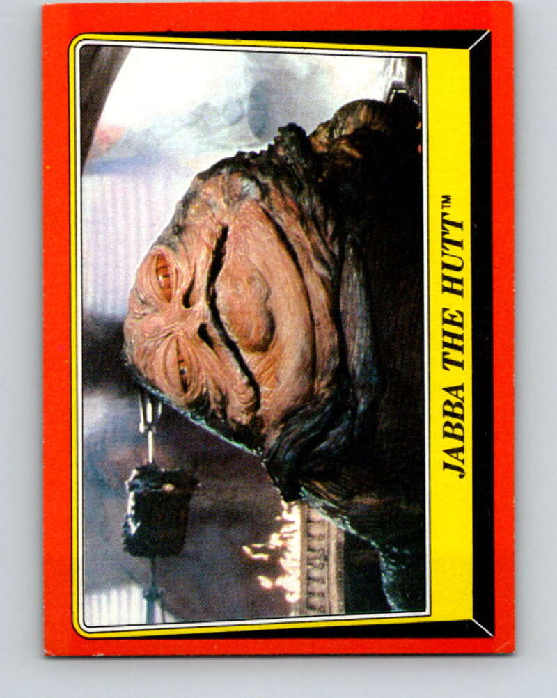 1983 Topps Star Wars Return Of The Jedi #14 Jabba the Hutt   V42053