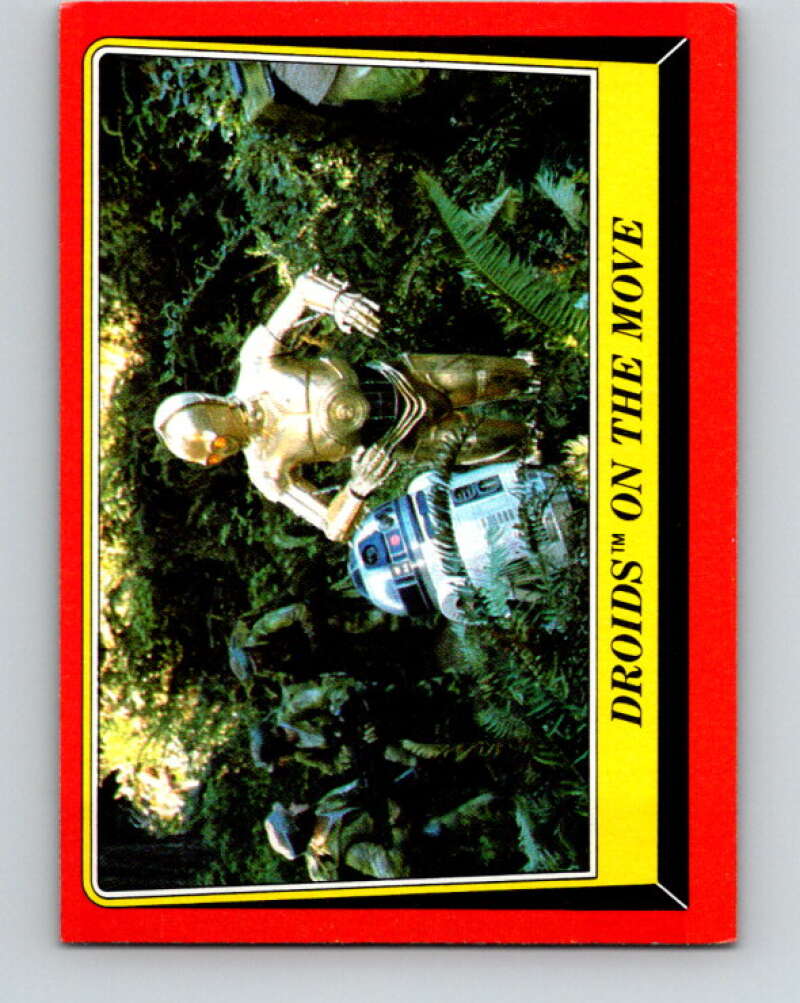 1983 Topps Star Wars Return Of The Jedi #69 Droids on the Move   V42094