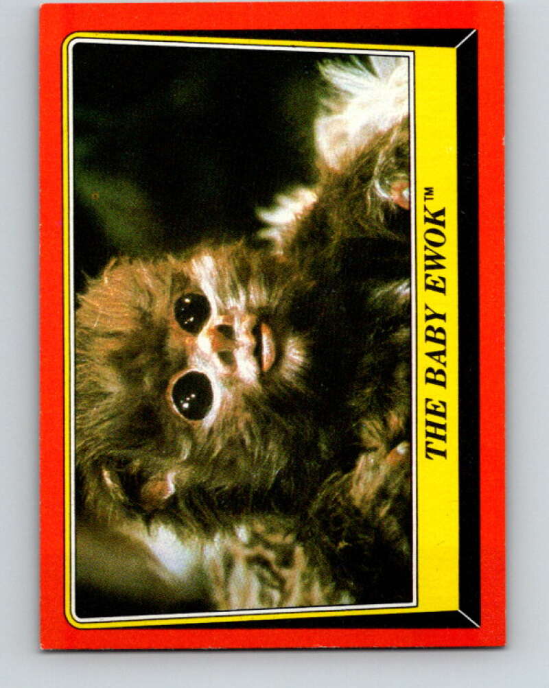 1983 Topps Star Wars Return Of The Jedi #88 The Baby Ewok   V42108