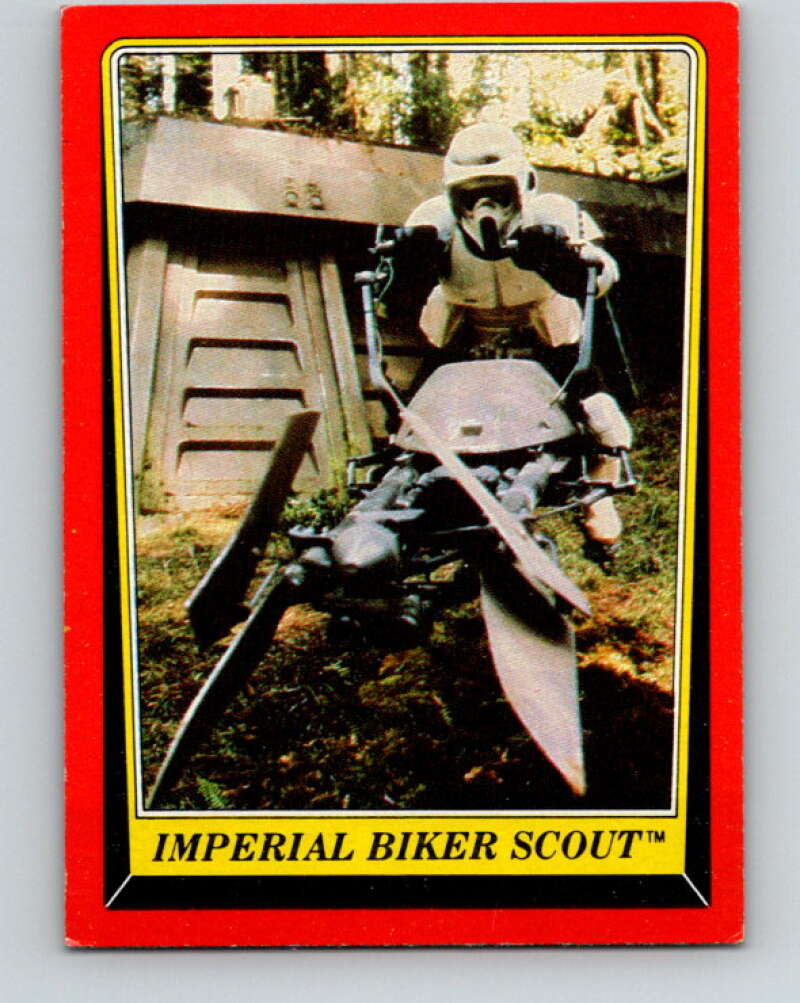 1983 Topps Star Wars Return Of The Jedi #96 Imperial Biker Scout   V42114