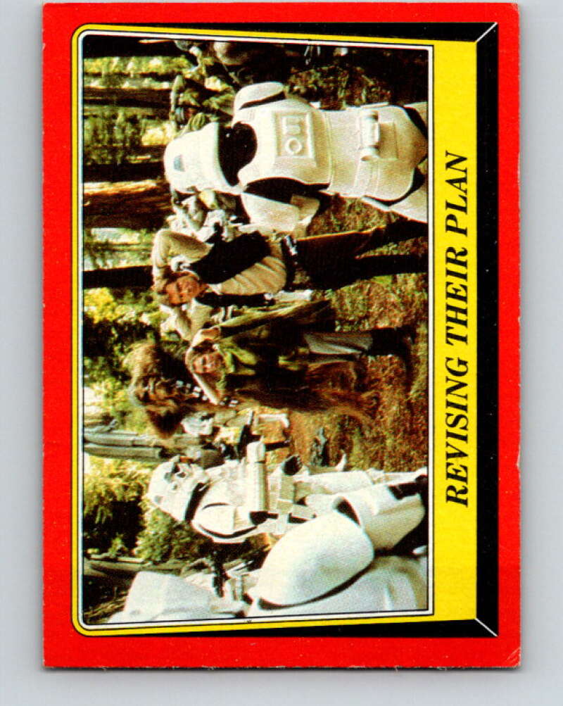 1983 Topps Star Wars Return Of The Jedi #105 Revisiting Their Plan   V42122