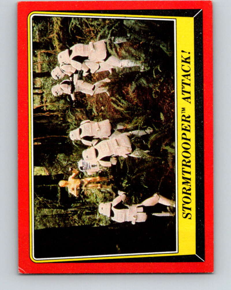 1983 Topps Star Wars Return Of The Jedi #113 Stormtrooper Attack   V42125