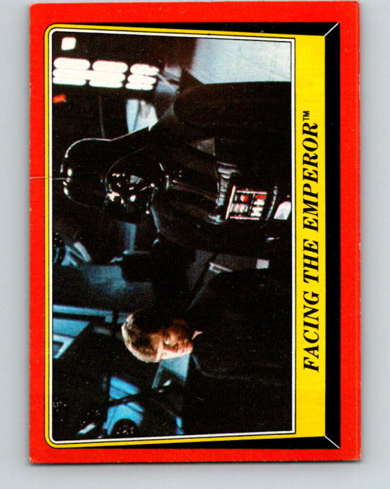 1983 Topps Star Wars Return Of The Jedi #116 Facing the Emperor   V42127