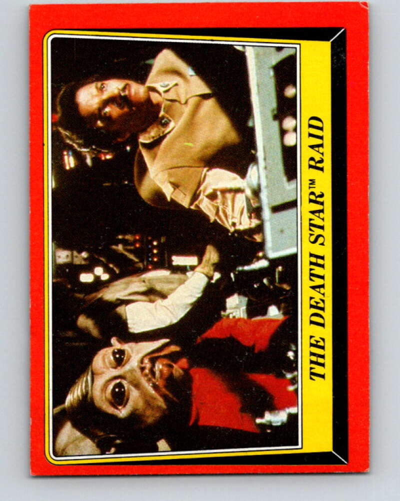 1983 Topps Star Wars Return Of The Jedi #123 The Death Star Raid   V42135