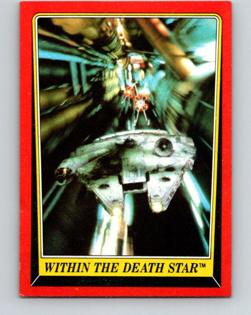 1983 Topps Star Wars Return Of The Jedi #125 Within the Death Star   V42136
