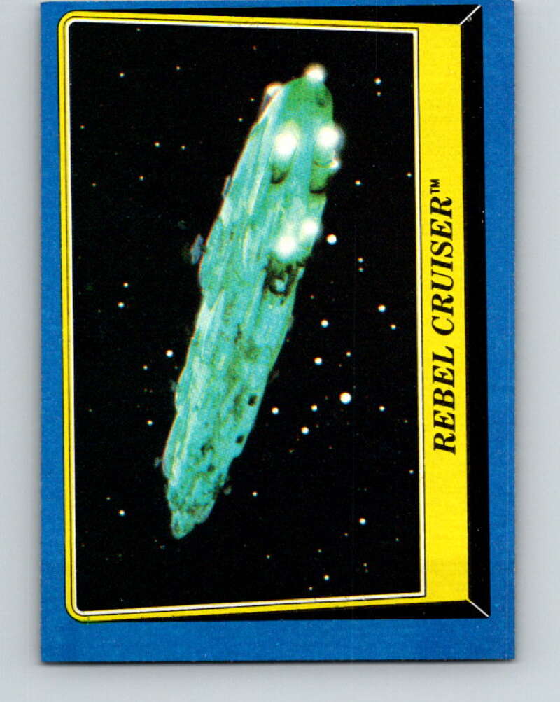 1983 Topps Star Wars Return Of The Jedi #216 Rebel Cruiser   V42152