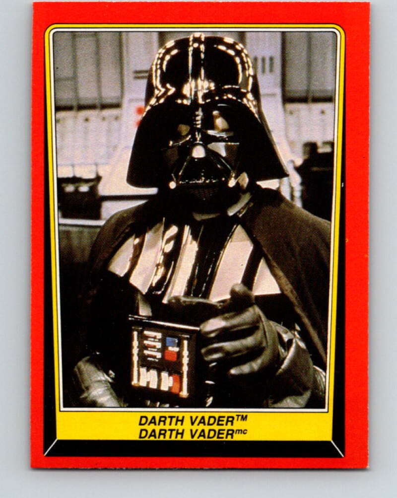 1983 OPC Star Wars Return Of The Jedi #3 Darth Vader   V42162