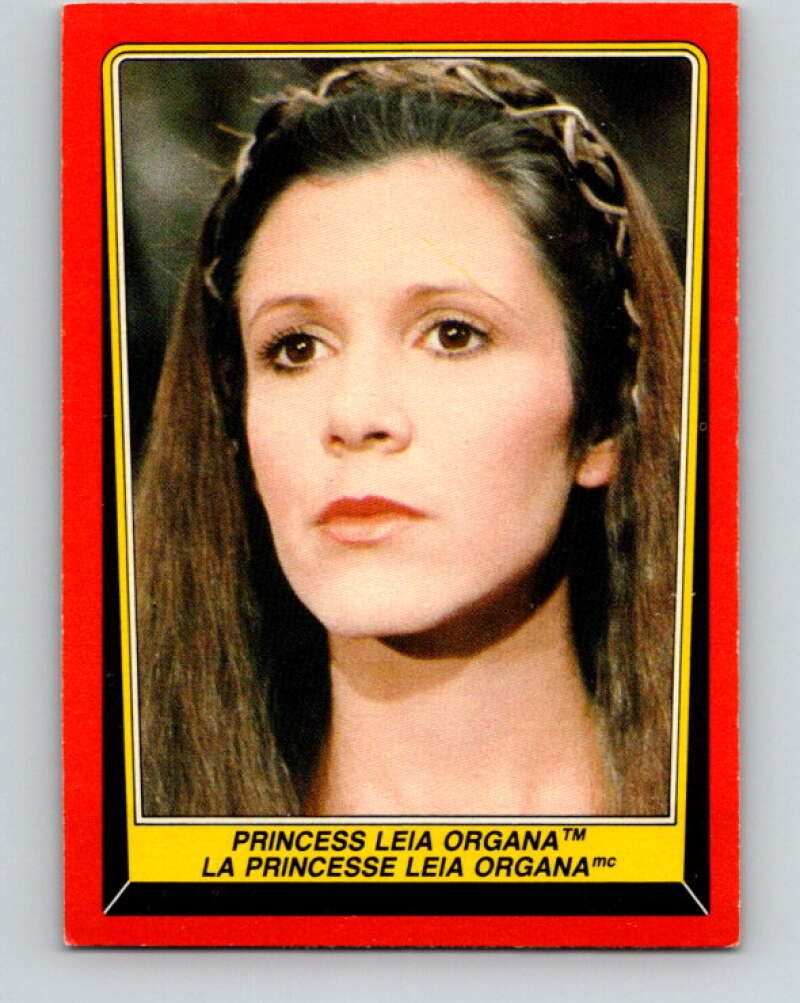 1983 OPC Star Wars Return Of The Jedi #5 Princess Leia Organa   V42177