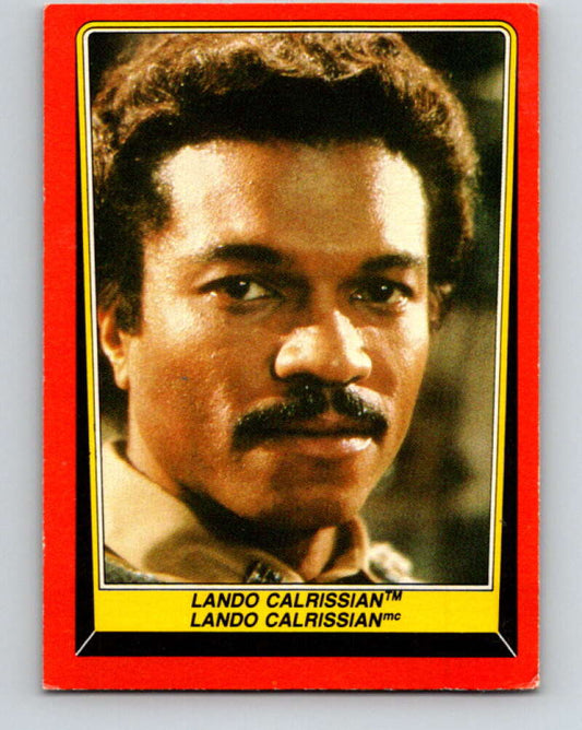 1983 OPC Star Wars Return Of The Jedi #6 Lando Calrissian   V42181