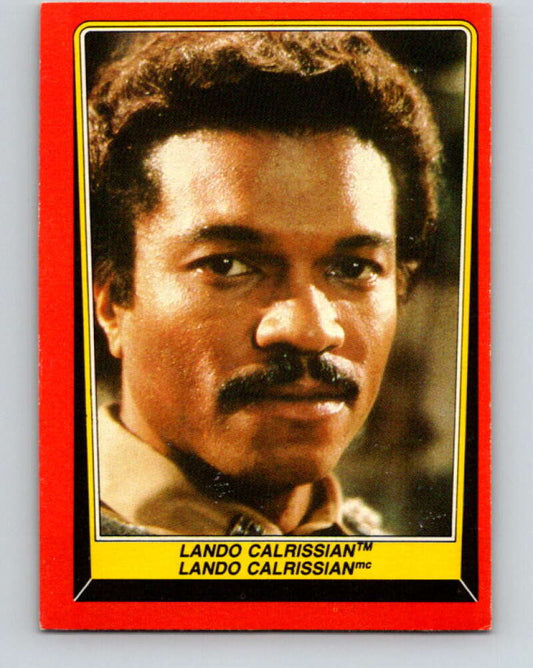 1983 OPC Star Wars Return Of The Jedi #6 Lando Calrissian   V42184