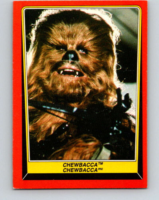 1983 OPC Star Wars Return Of The Jedi #7 Chewbacca   V42188
