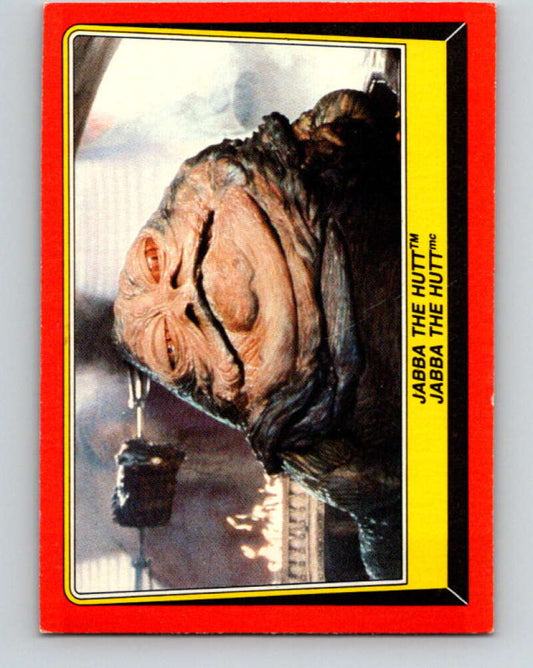 1983 OPC Star Wars Return Of The Jedi #14 Jabba the Hutt   V42217