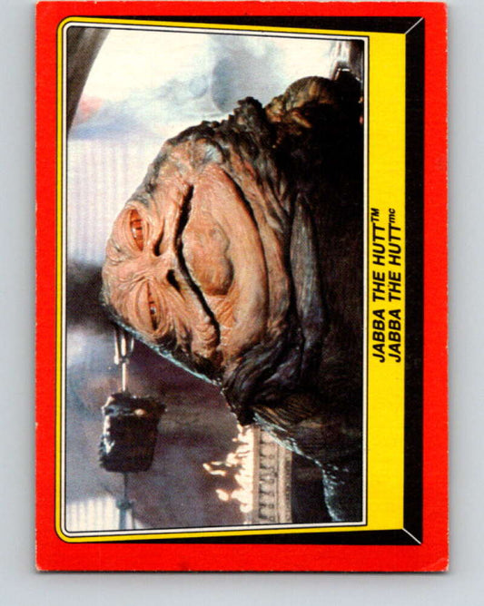 1983 OPC Star Wars Return Of The Jedi #14 Jabba the Hutt   V42219
