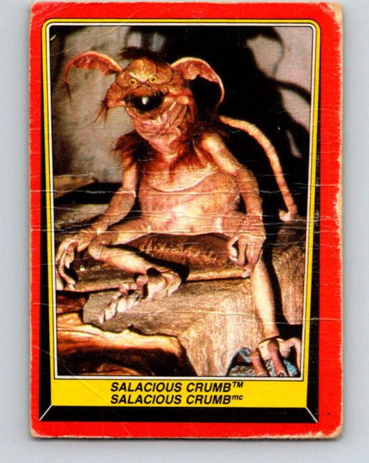 1983 OPC Star Wars Return Of The Jedi #16 Salacious Crumb   V42230