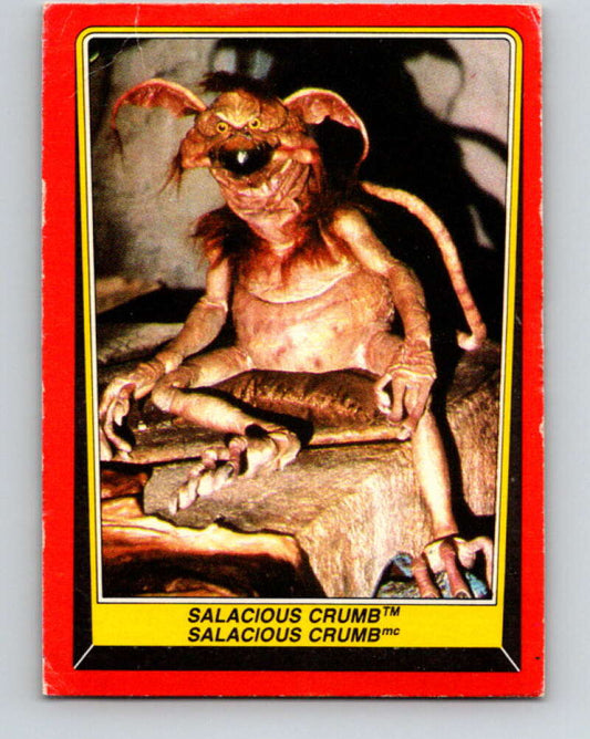 1983 OPC Star Wars Return Of The Jedi #16 Salacious Crumb   V42233