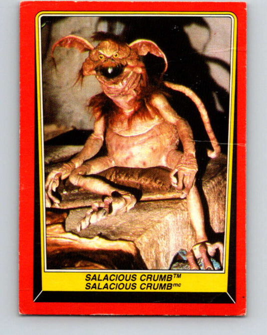 1983 OPC Star Wars Return Of The Jedi #16 Salacious Crumb   V42235