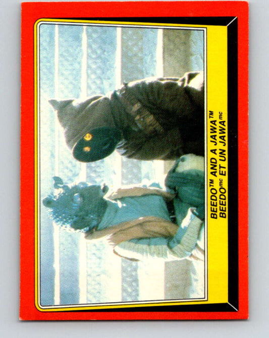 1983 OPC Star Wars Return Of The Jedi #19 Beedo and a Jawa   V42247