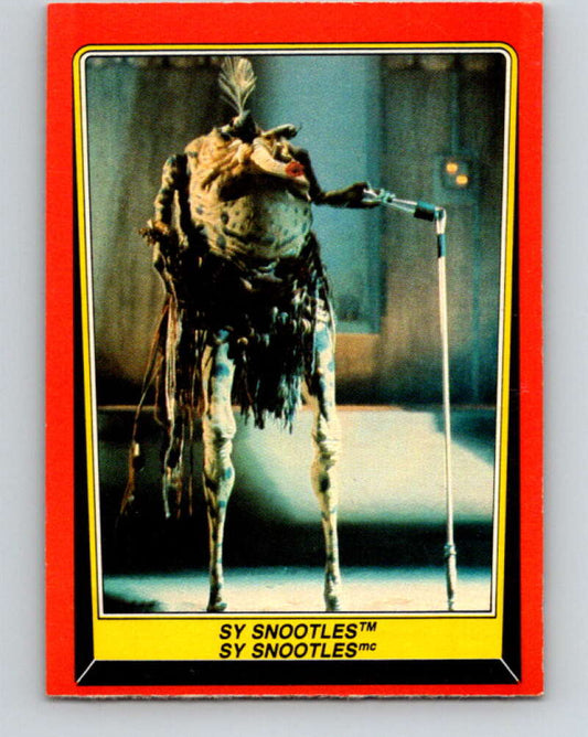 1983 OPC Star Wars Return Of The Jedi #22 Sy Snootles   V42259