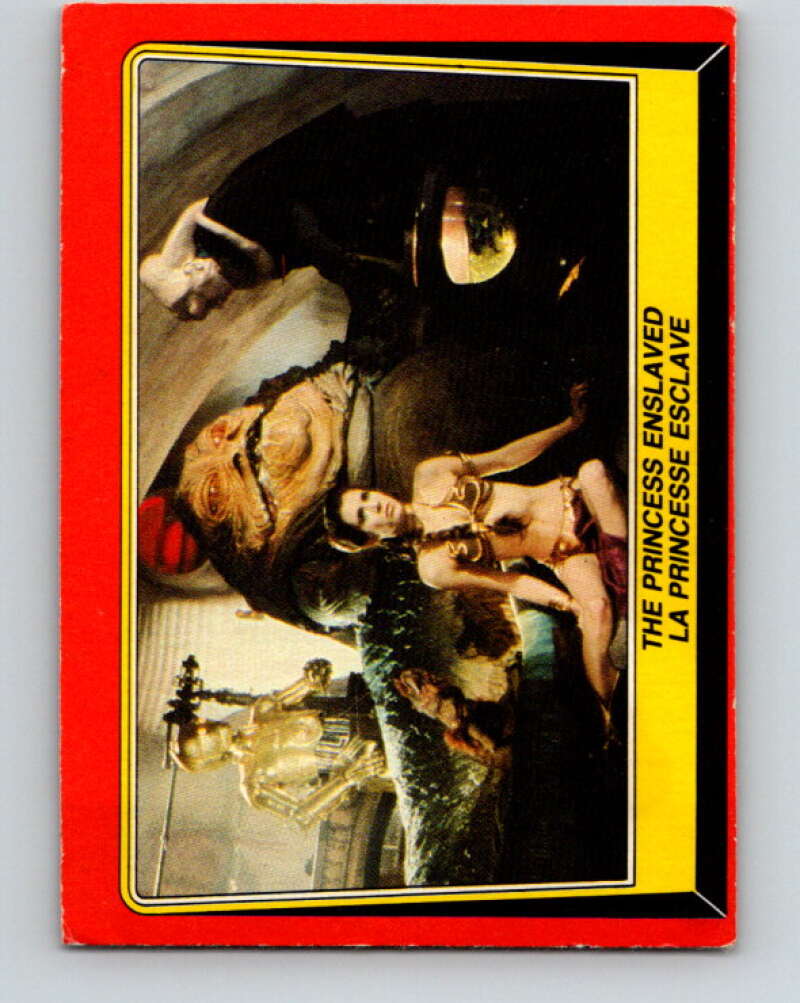 1983 OPC Star Wars Return Of The Jedi #32 The Princess Enslaved   V42301