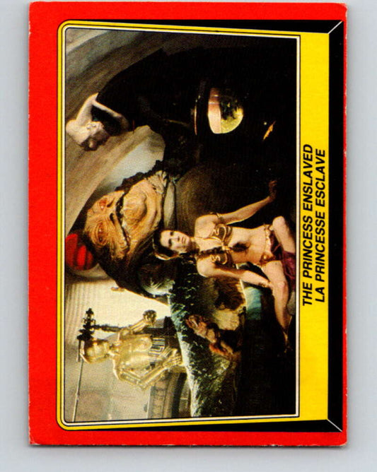 1983 OPC Star Wars Return Of The Jedi #32 The Princess Enslaved   V42301