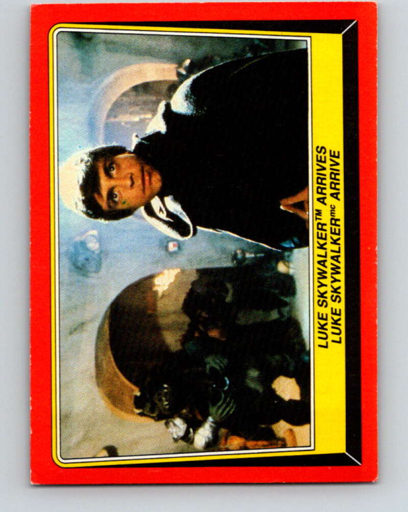 1983 OPC Star Wars Return Of The Jedi #33 Luke Skywalker Arrives   V42304