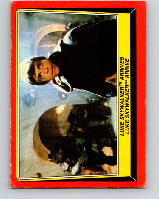 1983 OPC Star Wars Return Of The Jedi #33 Luke Skywalker Arrives   V42305