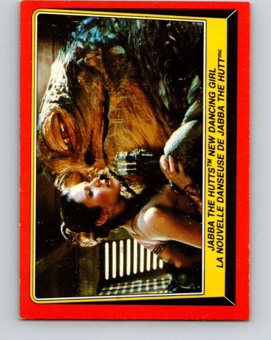 1983 OPC Star Wars Return Of The Jedi #39 Jabba the Hutt's New Dancing Girl   V42327