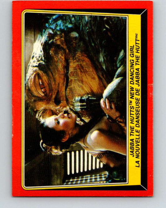1983 OPC Star Wars Return Of The Jedi #39 Jabba the Hutt's New Dancing Girl   V42328