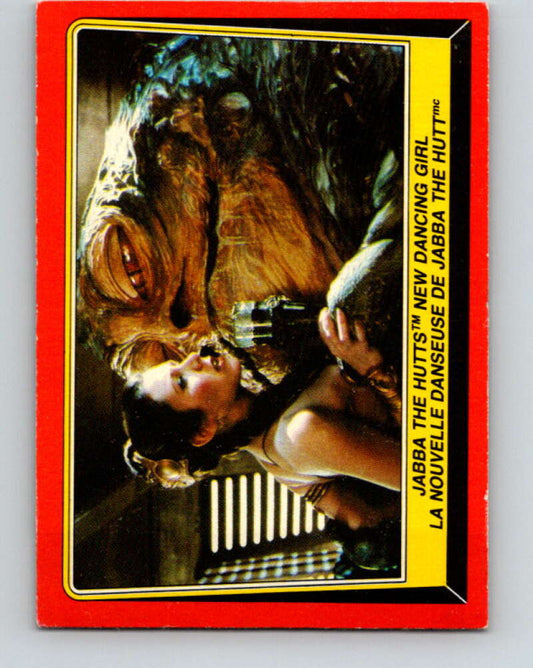 1983 OPC Star Wars Return Of The Jedi #39 Jabba the Hutt's New Dancing Girl   V42329
