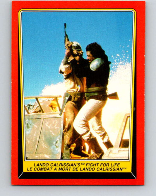 1983 OPC Star Wars Return Of The Jedi #43 Lando Calrissian's Fight   V42343