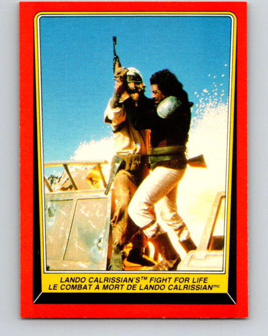 1983 OPC Star Wars Return Of The Jedi #43 Lando Calrissian's Fight   V42344