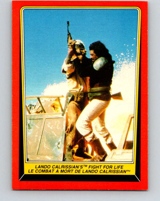 1983 OPC Star Wars Return Of The Jedi #43 Lando Calrissian's Fight   V42345