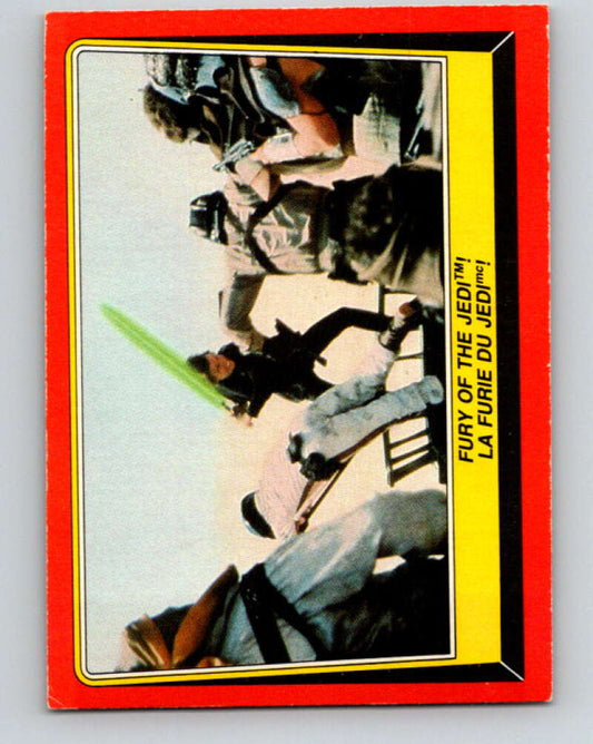 1983 OPC Star Wars Return Of The Jedi #44 Fury of the Jedi   V42349