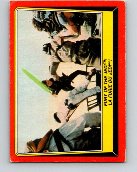1983 OPC Star Wars Return Of The Jedi #44 Fury of the Jedi   V42350