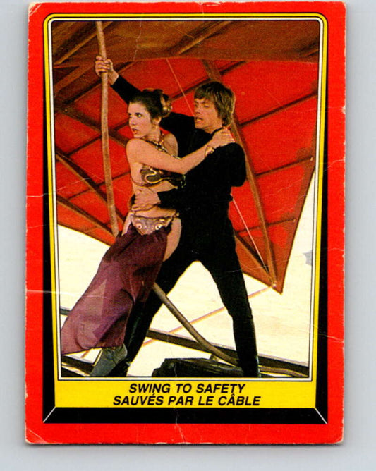 1983 OPC Star Wars Return Of The Jedi #53 Swing to Safety   V42386