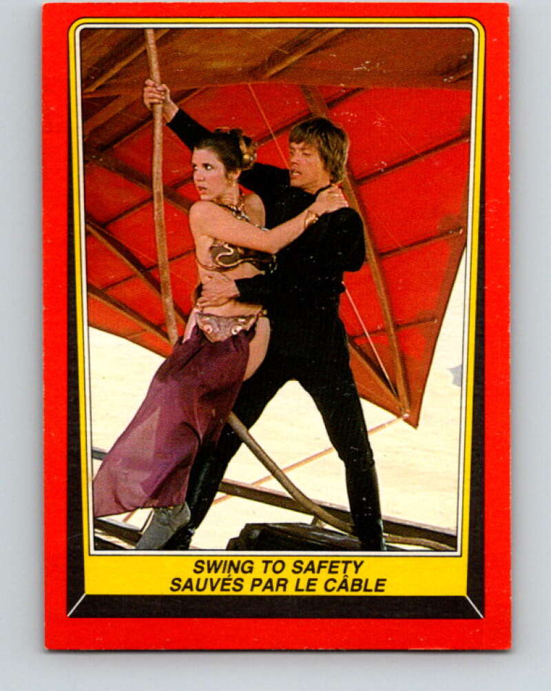 1983 OPC Star Wars Return Of The Jedi #53 Swing to Safety   V42387