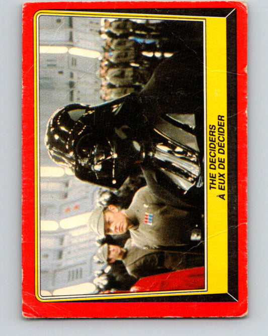 1983 OPC Star Wars Return Of The Jedi #56 The Deciders   V42396