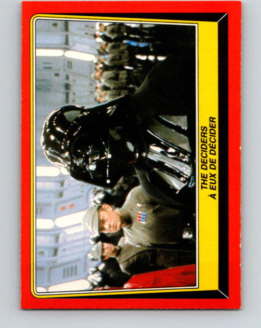 1983 OPC Star Wars Return Of The Jedi #56 The Deciders   V42397