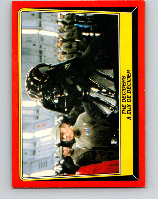 1983 OPC Star Wars Return Of The Jedi #56 The Deciders   V42398