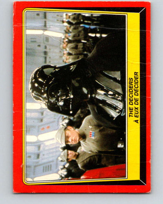 1983 OPC Star Wars Return Of The Jedi #56 The Deciders   V42399