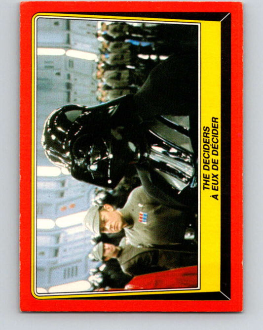 1983 OPC Star Wars Return Of The Jedi #56 The Deciders   V42401