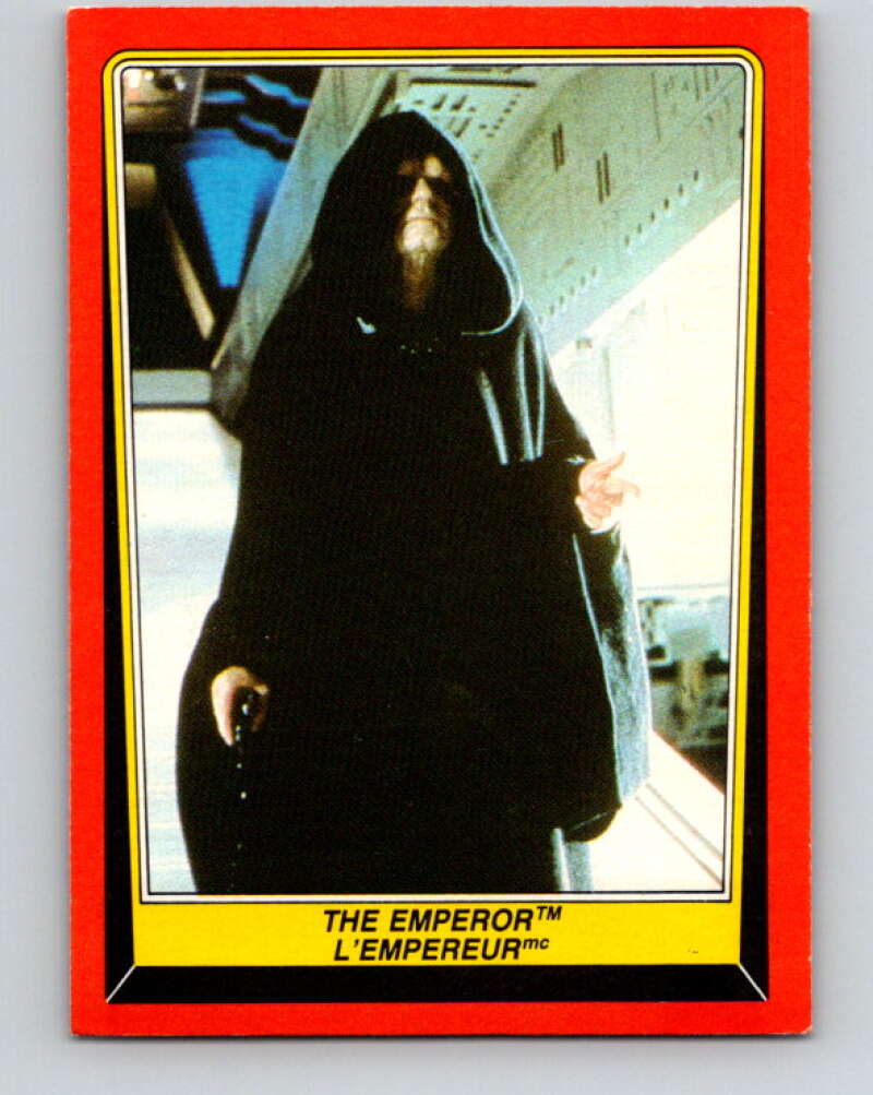 1983 OPC Star Wars Return Of The Jedi #57 The Emperor   V42402