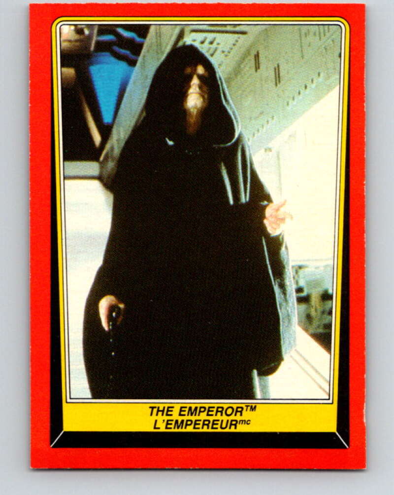 1983 OPC Star Wars Return Of The Jedi #57 The Emperor   V42404