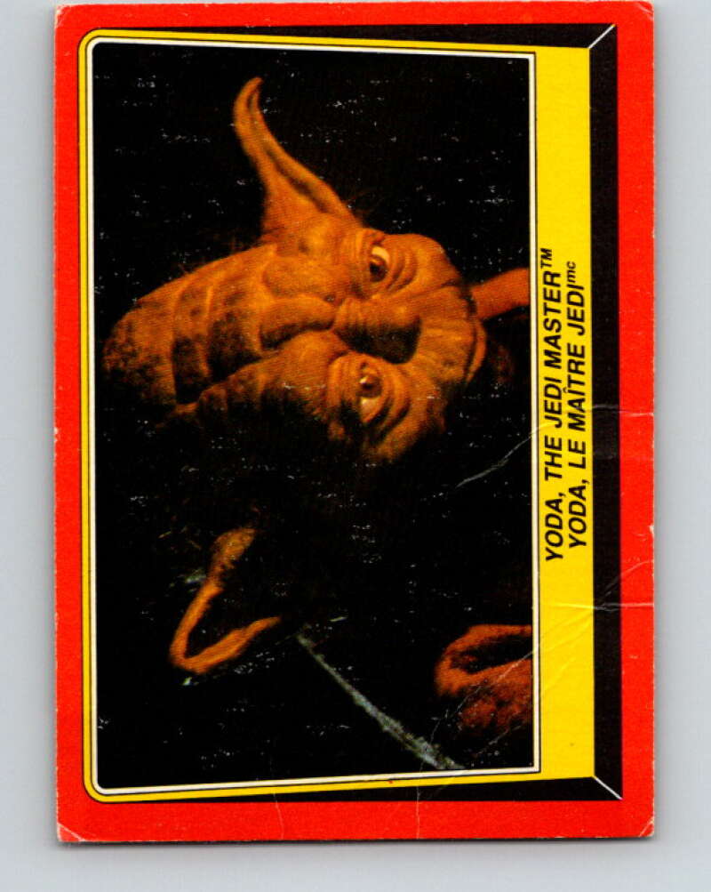 1983 OPC Star Wars Return Of The Jedi #58 Yoda/the Jedi Master   V42410
